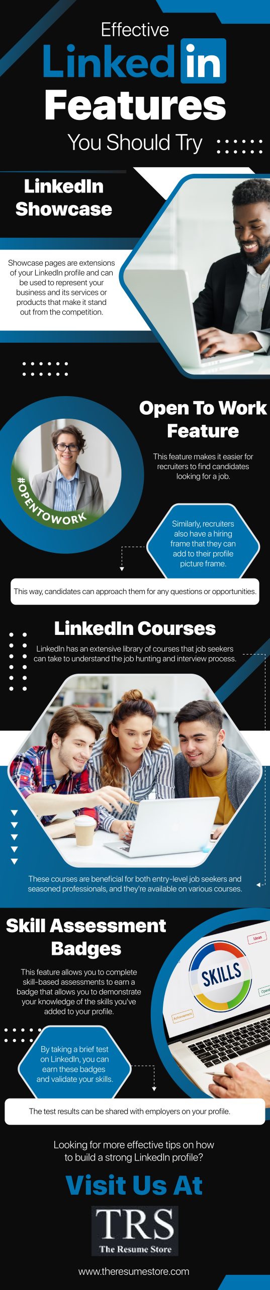 Effective LinkedIn Features You Should Try Infograph
